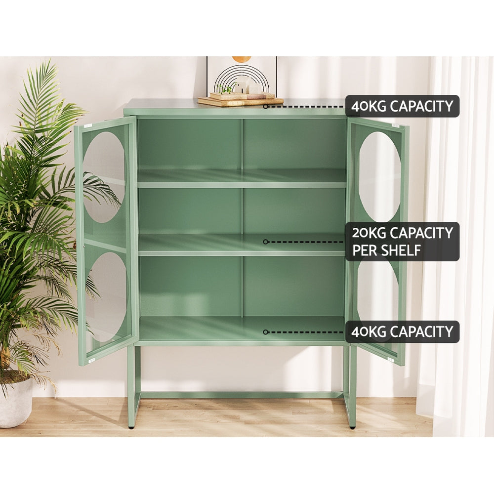 Ella Green Metal Buffet Sideboard