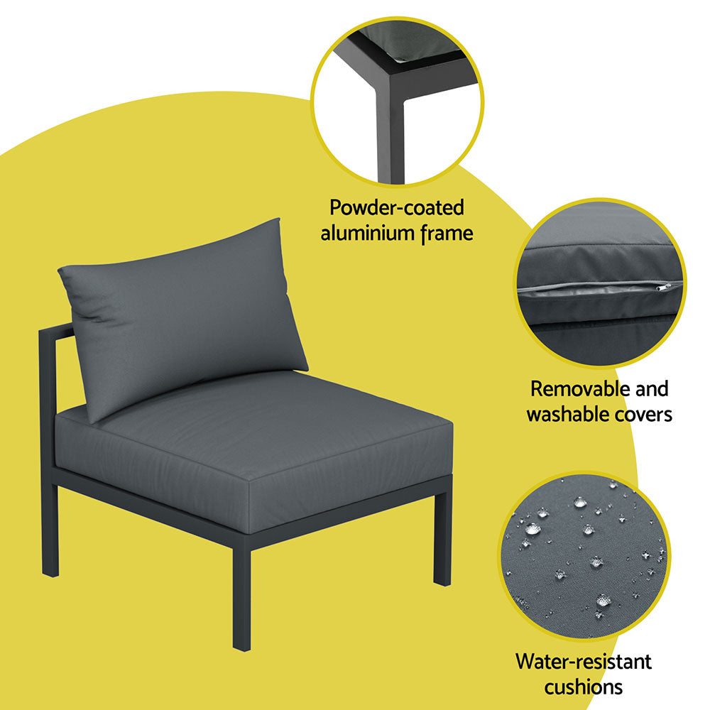 Gardeon 4 Seater Outdoor Sofa Set