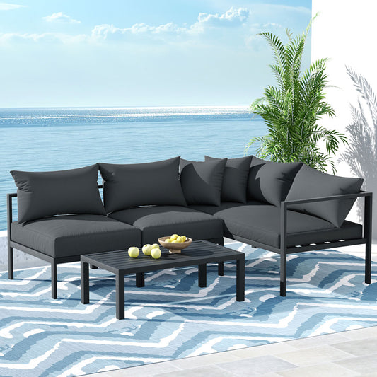 Gardeon 4 Seater Outdoor Sofa Set
