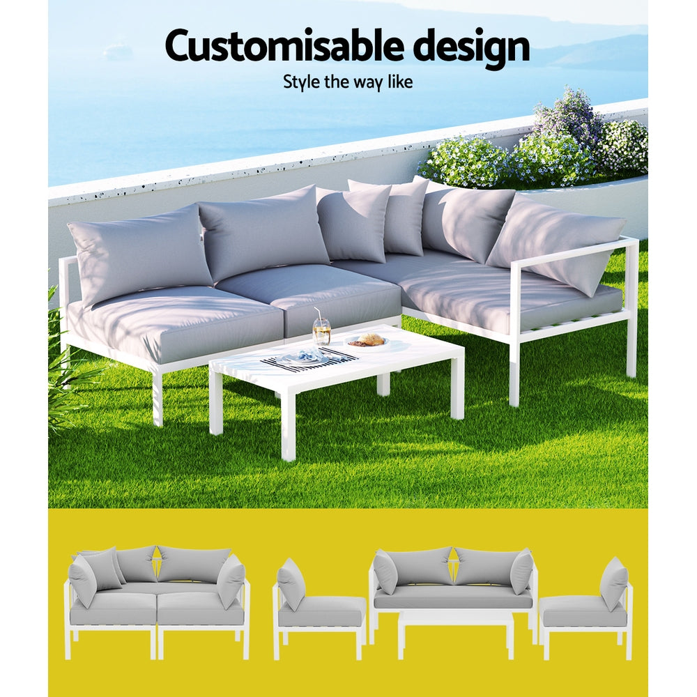 Gardeon 4 Seater Outdoor Sofa Set