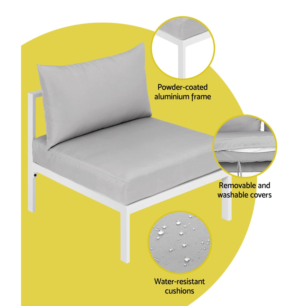 Gardeon 4 Seater Outdoor Sofa Set