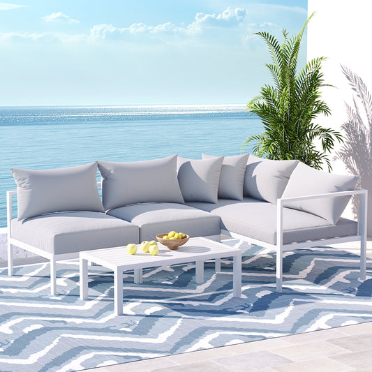 Gardeon 4 Seater Outdoor Sofa Set