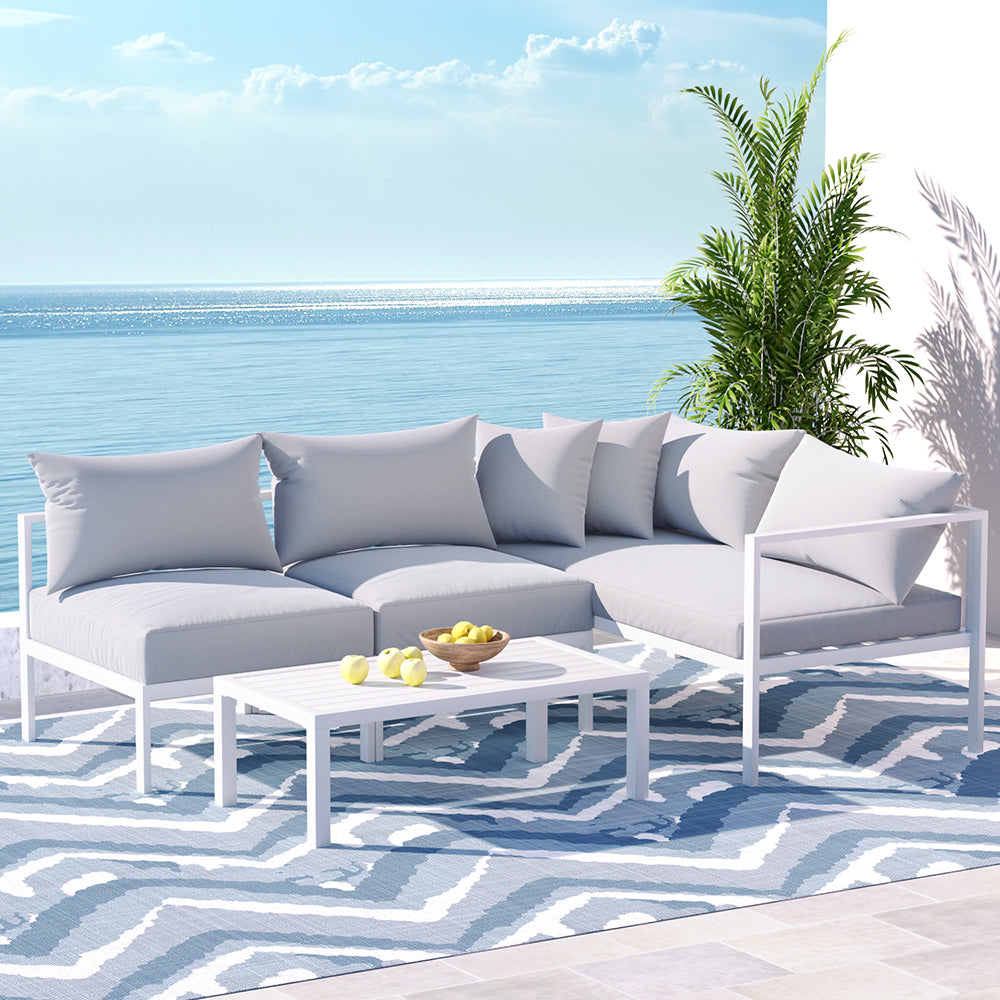 Gardeon 4 Seater Outdoor Sofa Set