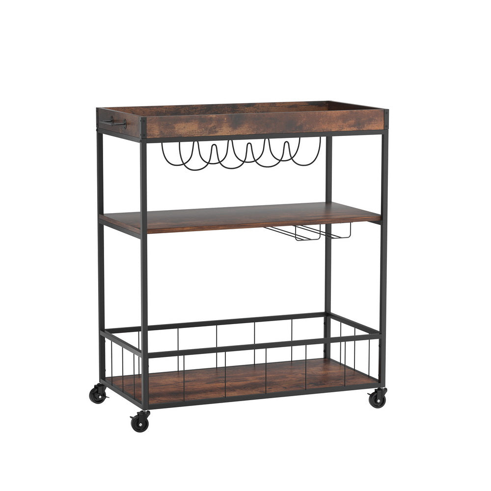 Artiss Rustic Serving Cart