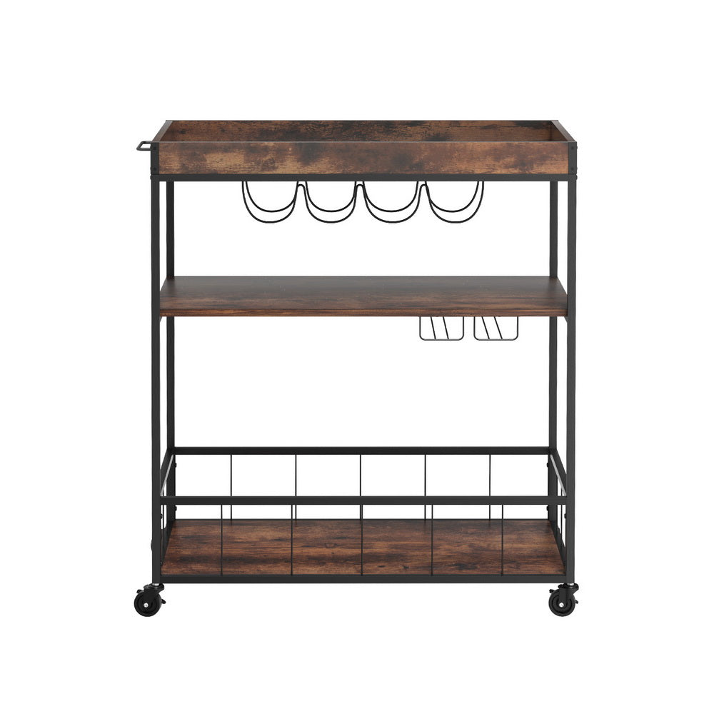 Artiss Rustic Serving Cart