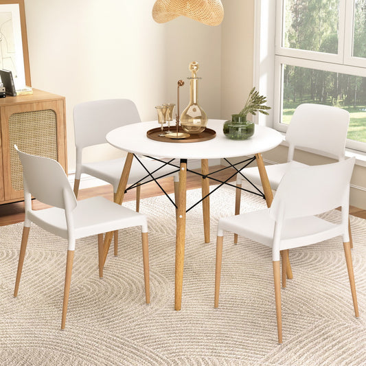 Replica Dining Table with 4 Chairs