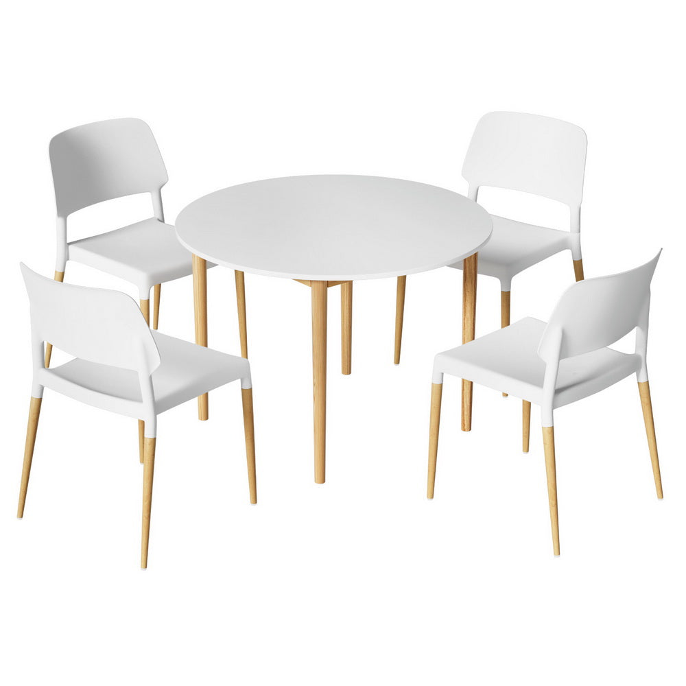 Demi Dining Table with 4 Chairs