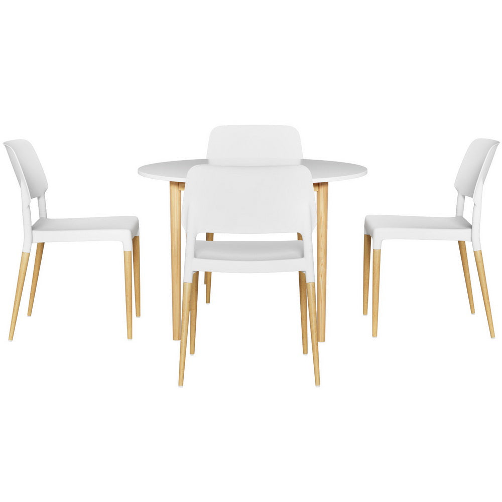 Demi Dining Table with 4 Chairs