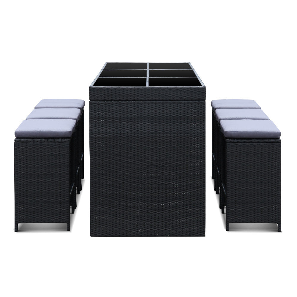 Gardeon 7 Piece Outdoor Bar Set