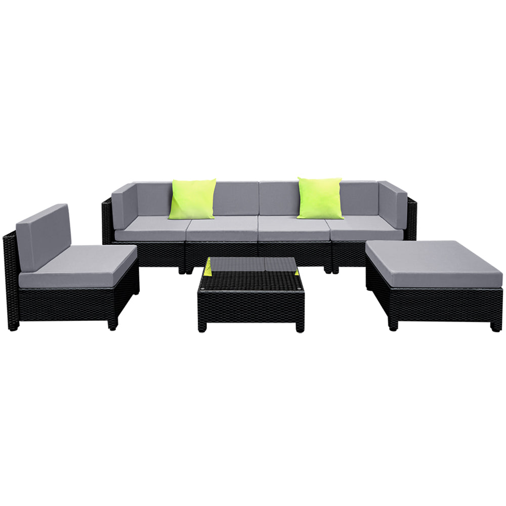 Gardeon 7 Piece Outdoor Sofa Set with Cover