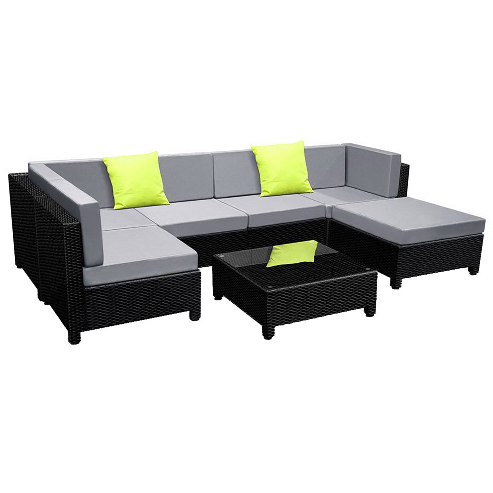 Gardeon 7 Piece Outdoor Sofa Set with Cover