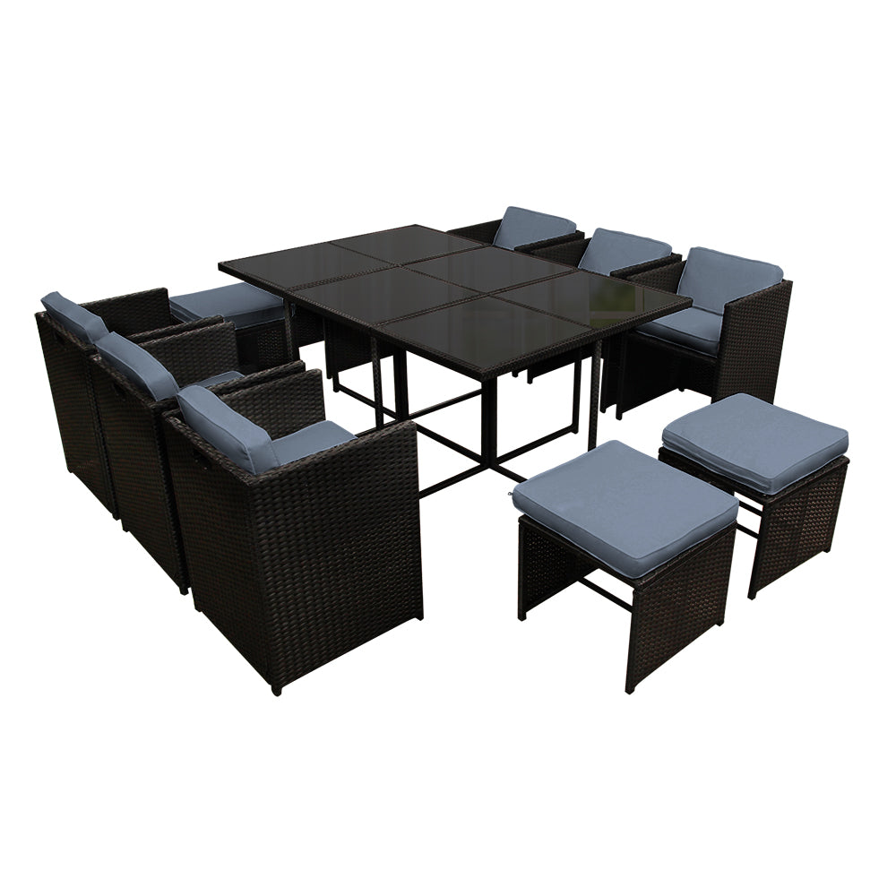 Capetown 11 Piece Outdoor Dining Set