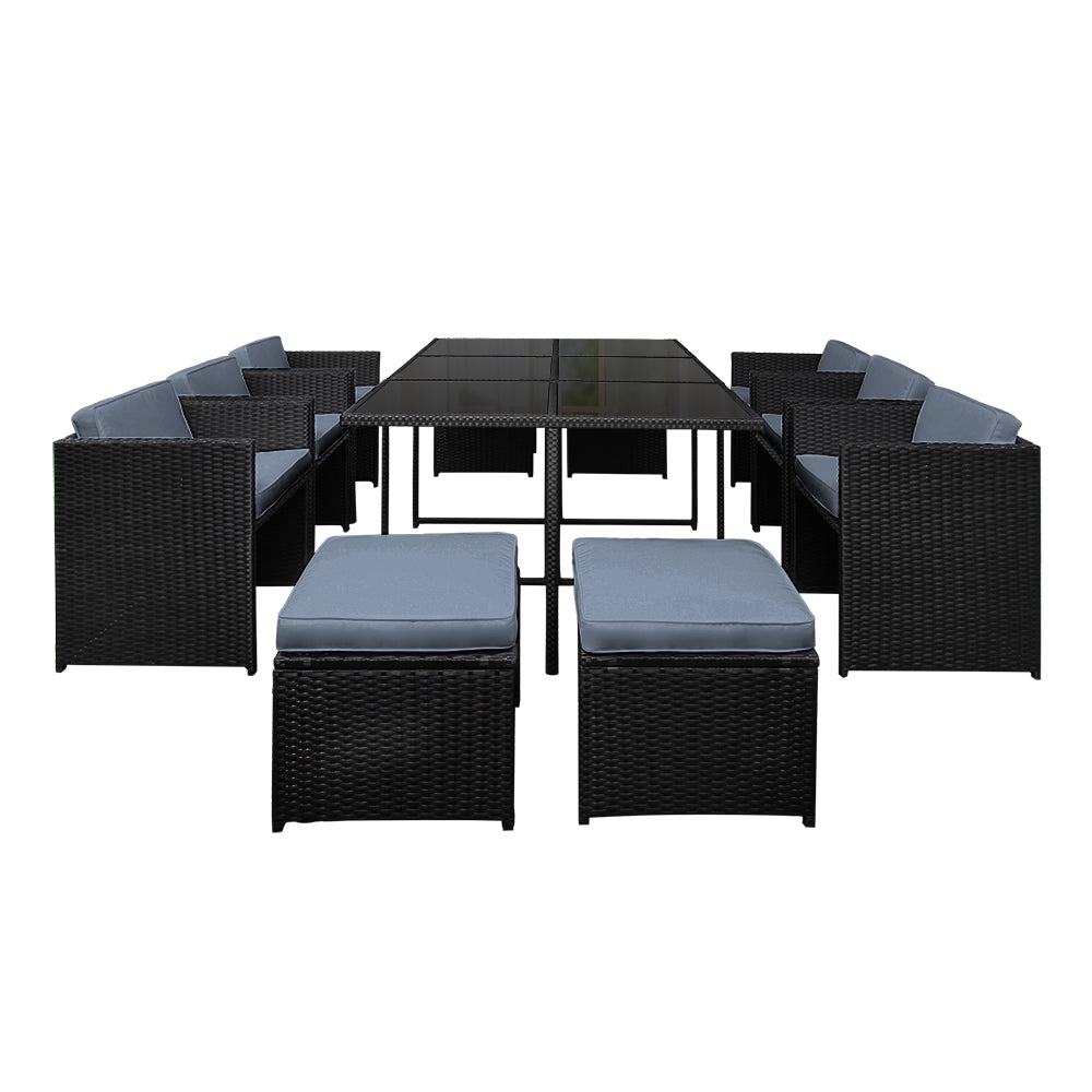 Capetown 11 Piece Outdoor Dining Set