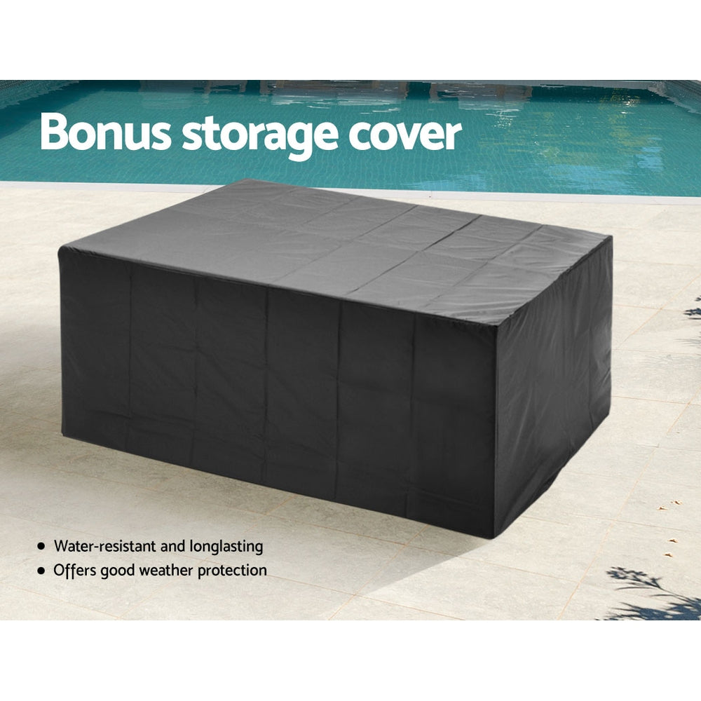 Gardeon 11 Piece Outdoor Dining Set