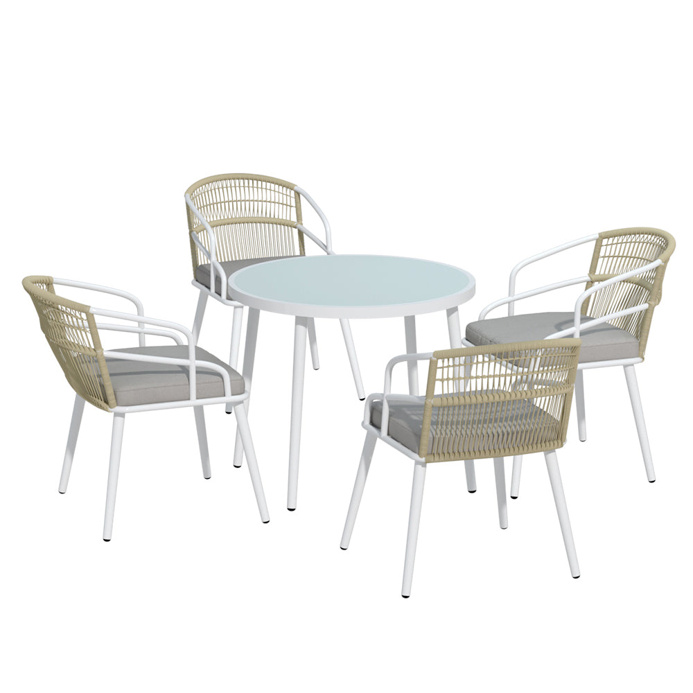Gardeon 5 Piece Outdoor Dining Set