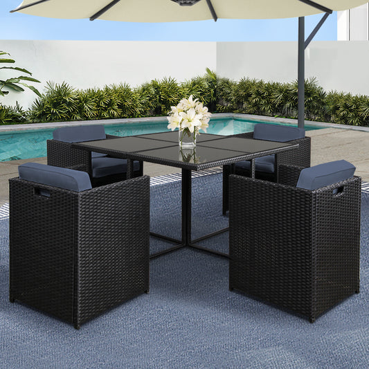 Rio 5 Piece Outdoor Dining Set