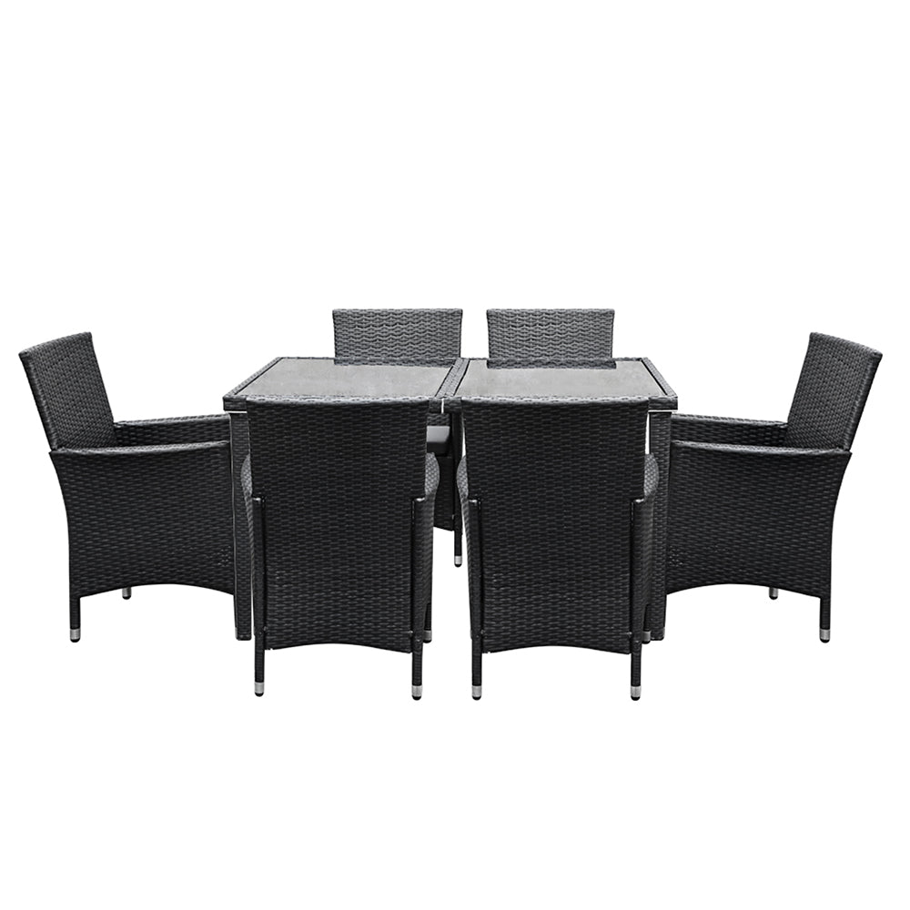 Gardeon 7 Piece Outdoor Dining Set