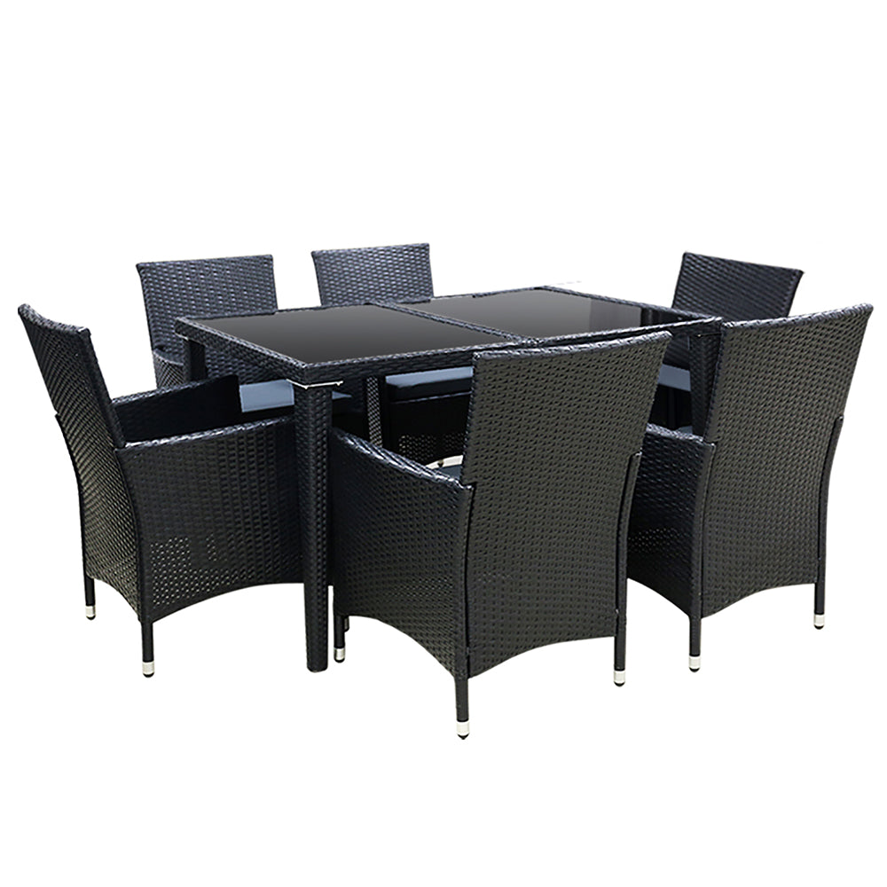 Gardeon 7 Piece Outdoor Dining Set