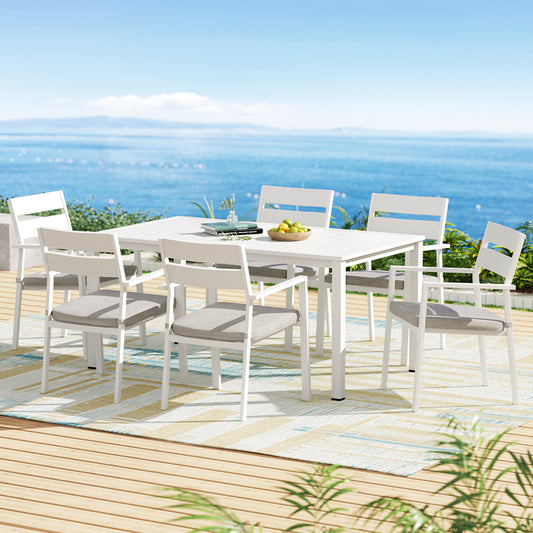 Gardeon 6 Seater Outdoor Dining Set