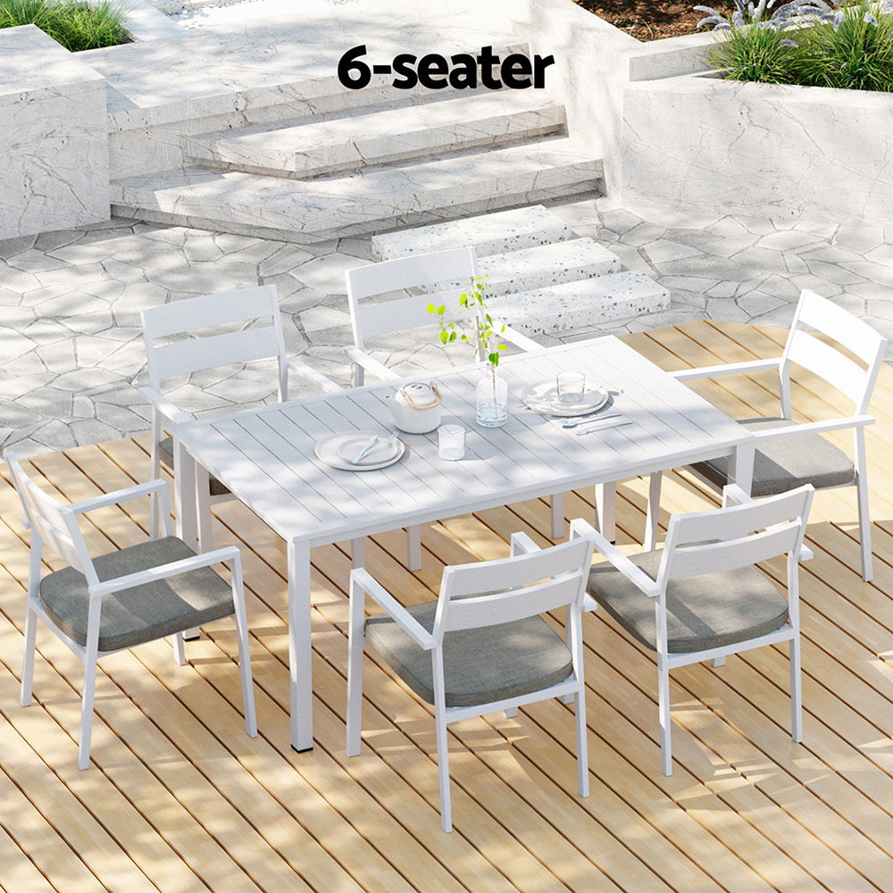 Gardeon 6 Seater Outdoor Dining Set