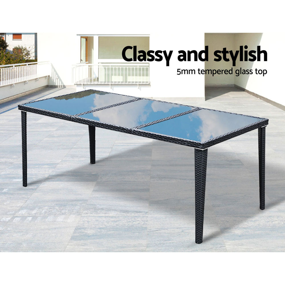 Gardeon 9 Piece Outdoor Dining Set