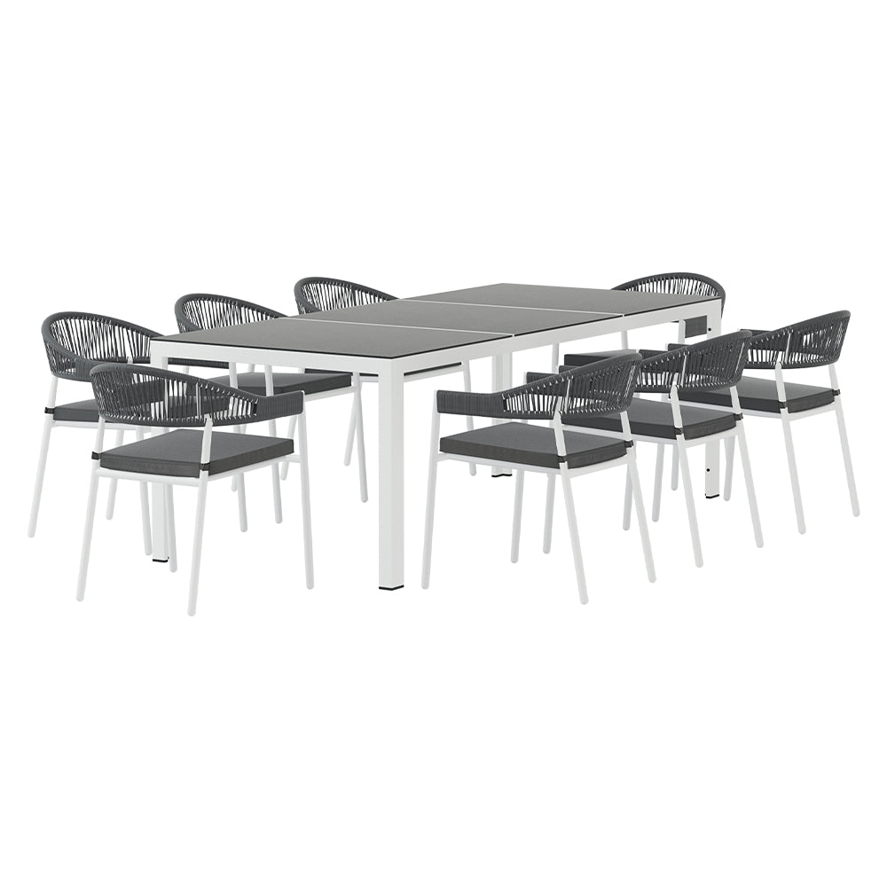 Gardeon 9 Piece Outdoor Dining Set
