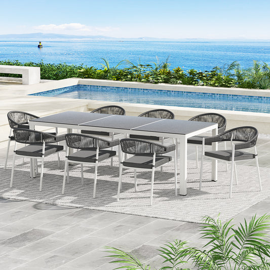 Gardeon 9 Piece Outdoor Dining Set