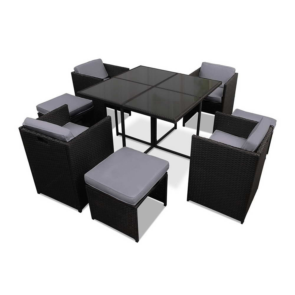 Hawaii 9 Piece Outdoor Dining Set