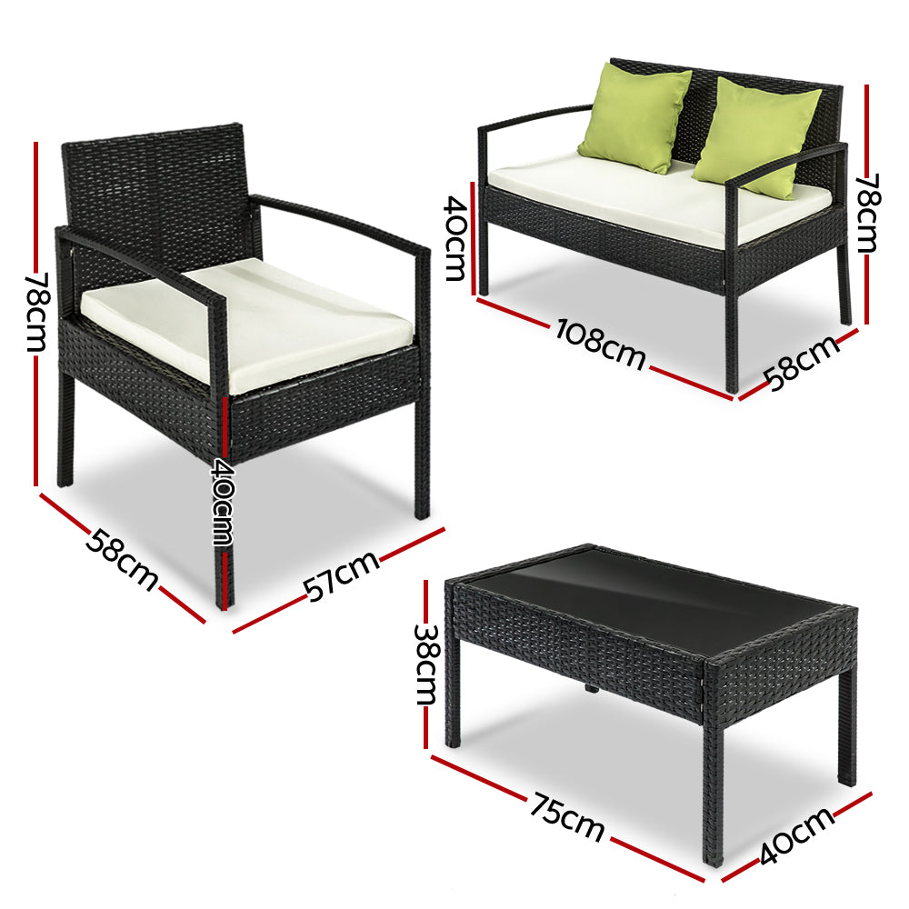 Gardeon Outdoor Sofa Set