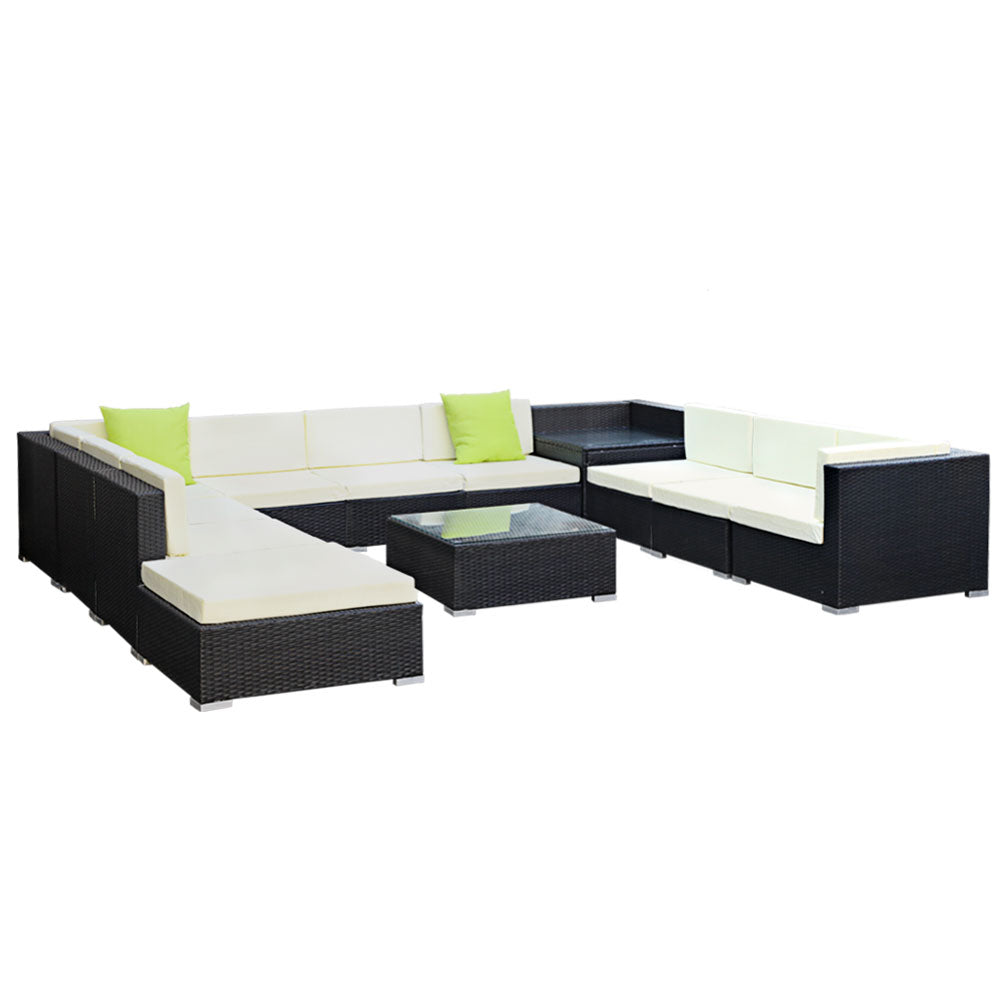 Gardeon 12 Piece Outdoor Sofa Set with Cover