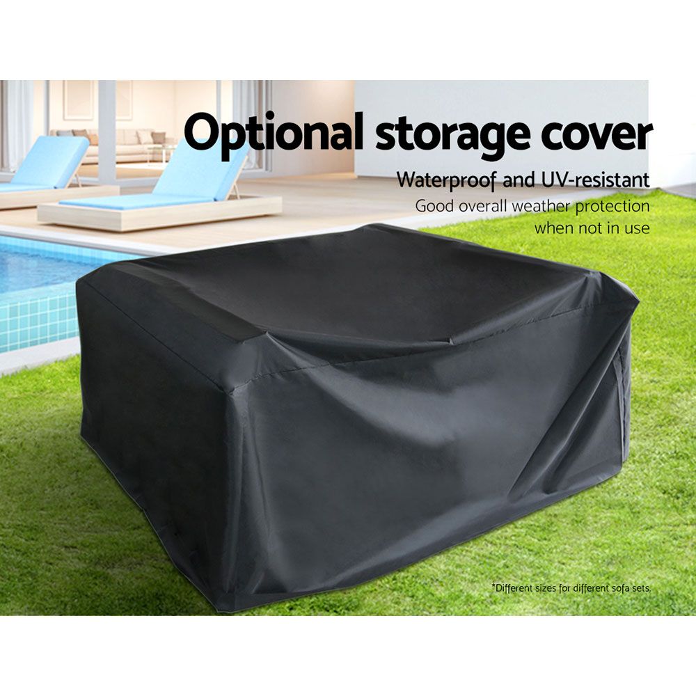 Gardeon 13 Piece Outdoor Sofa Set with Cover