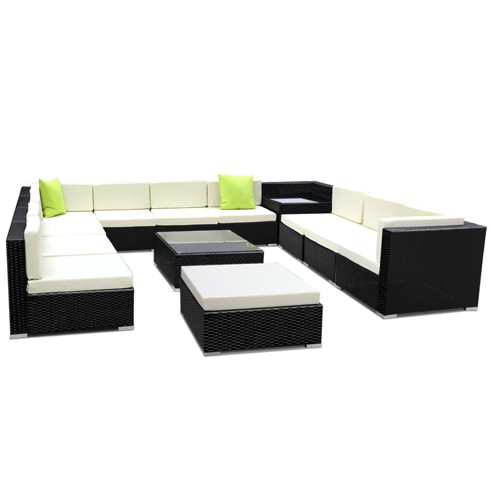 Gardeon 13 Piece Outdoor Sofa Set with Cover