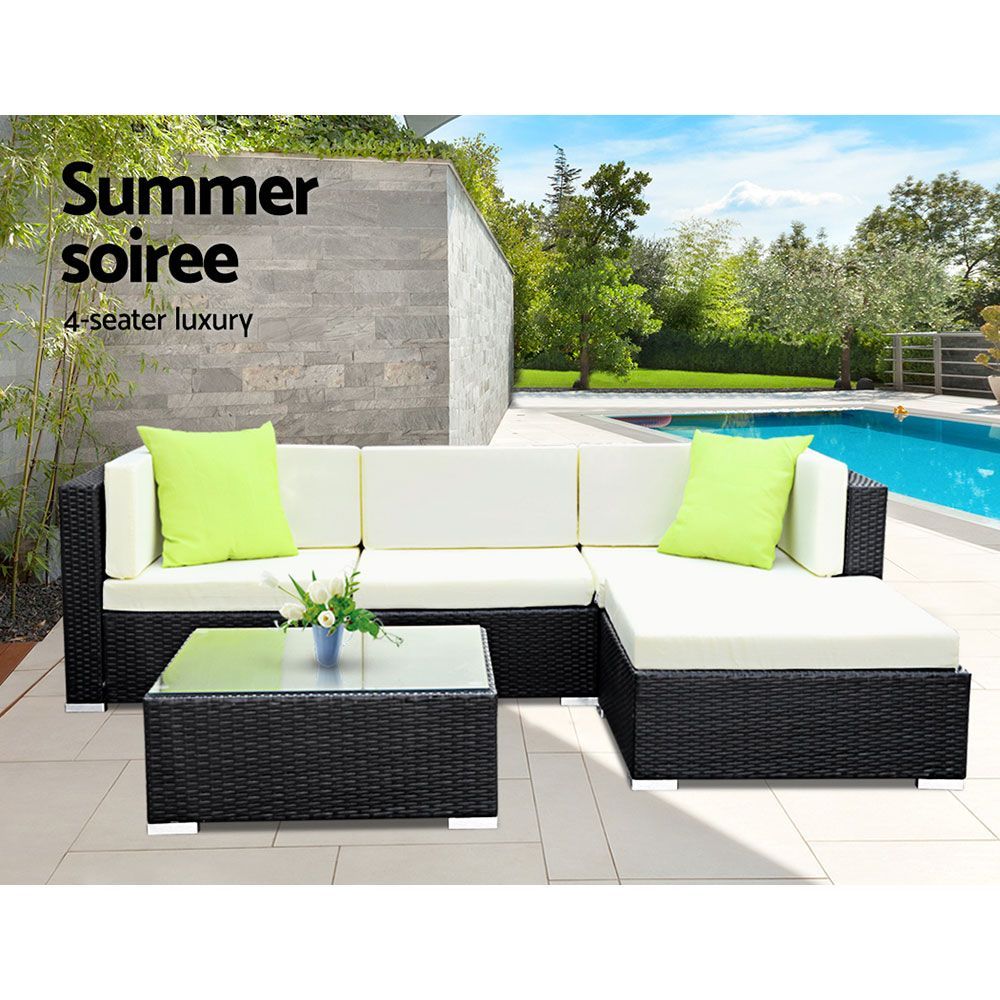 Gardeon 7 Piece Outdoor Sofa Set with Cover