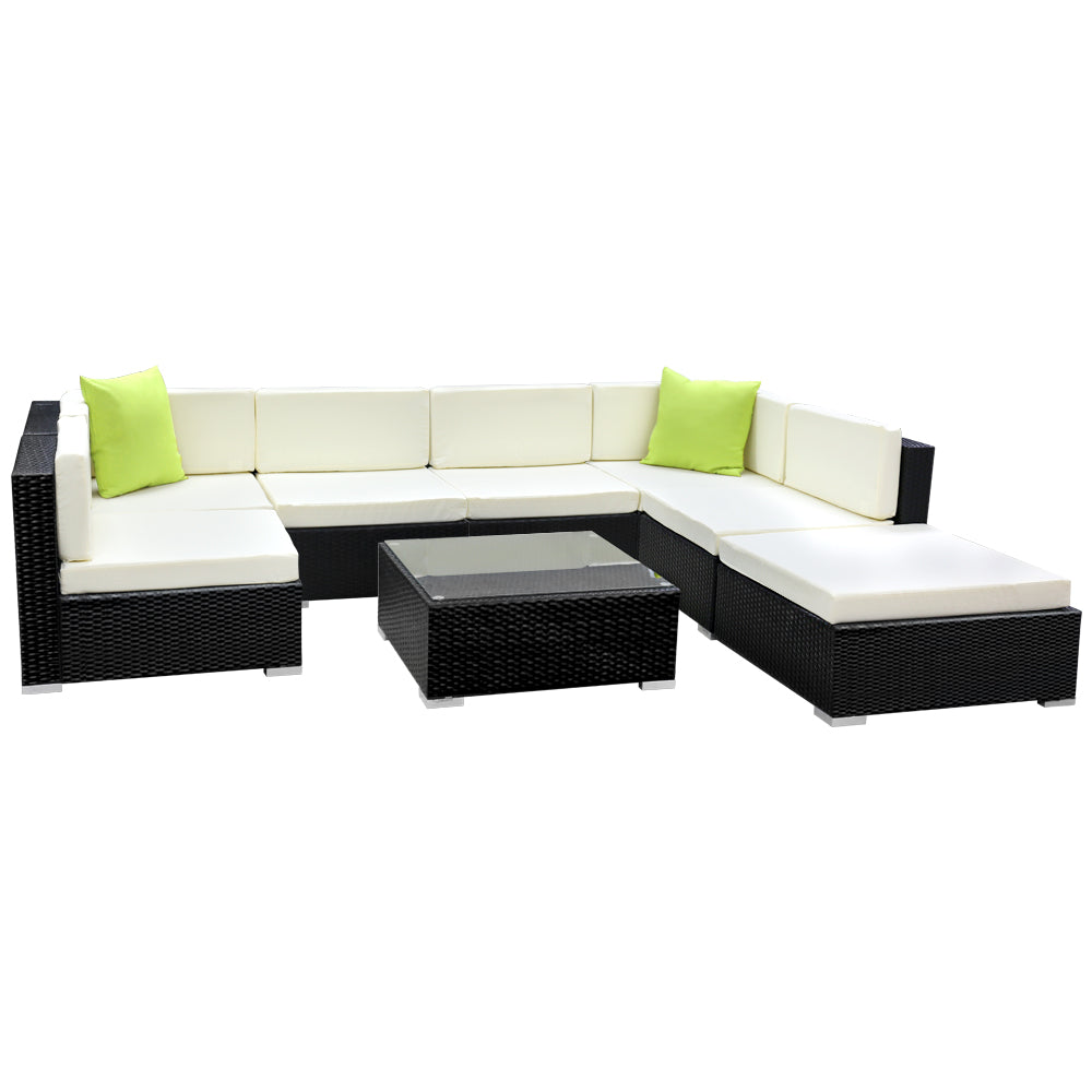 Gardeon 8 Piece Outdoor Sofa Set with Cover