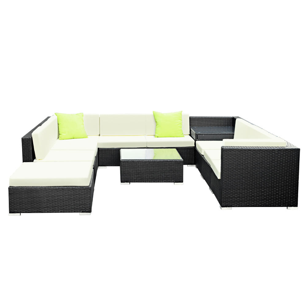 Gardeon 9 Piece Outdoor Sofa Set with Cover