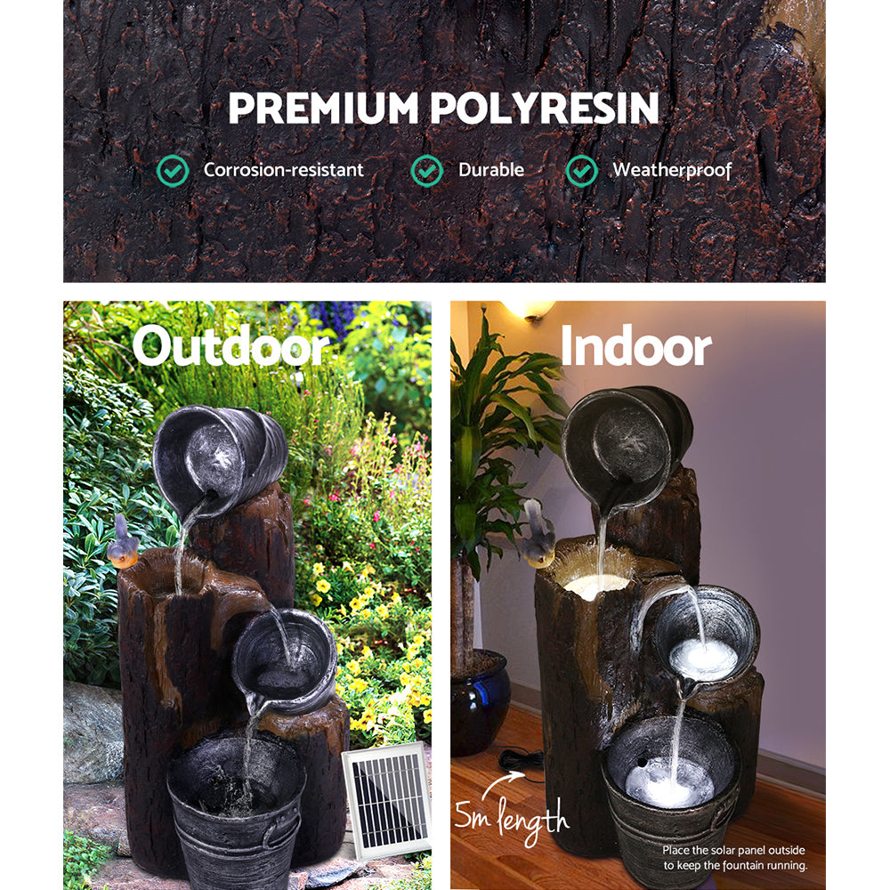 Gardeon 76cm Solar Water Feature