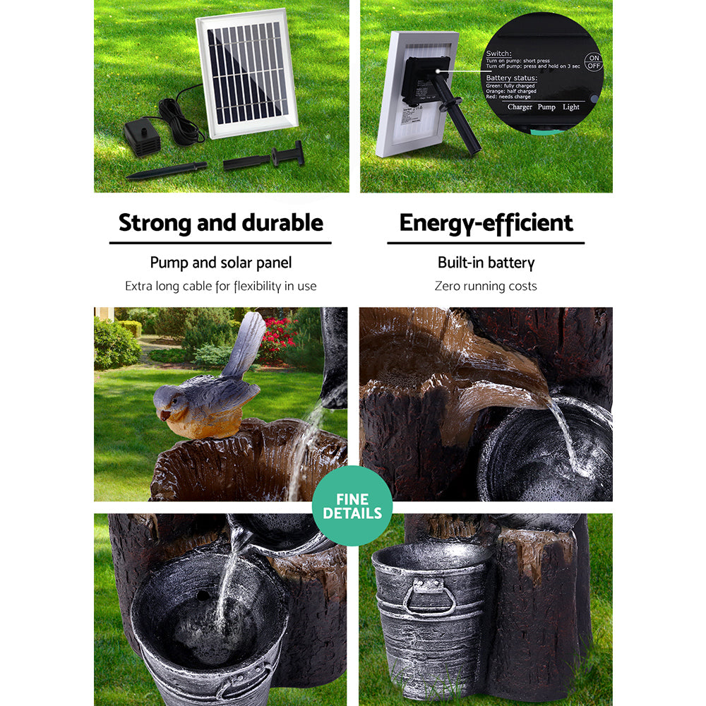 Gardeon 76cm Solar Water Feature