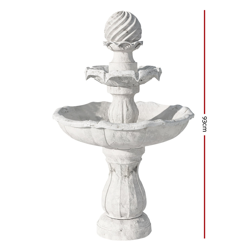 Gardeon Solar 3 Tier Water Feature with Pump Kit