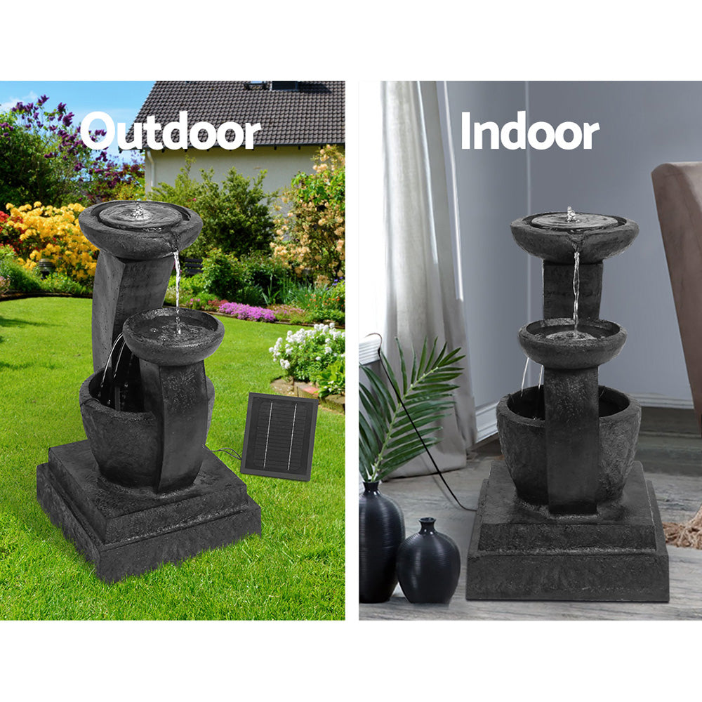 Gardeon 3 Tier Solar Water Feature with LED