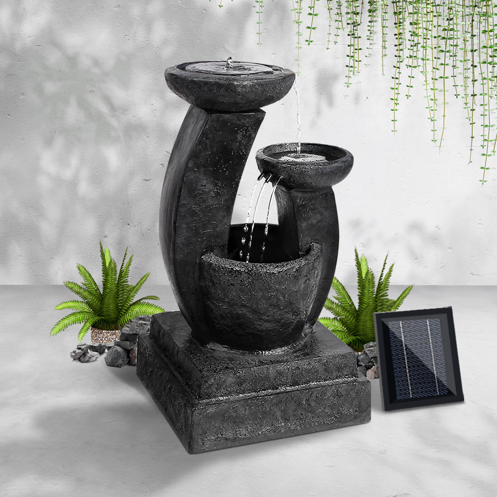 Gardeon 3 Tier Solar Water Feature with LED