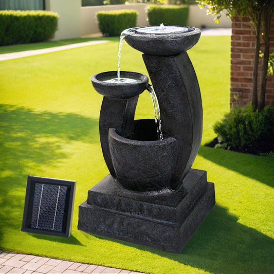 Gardeon 3 Tier Solar Water Feature with LED