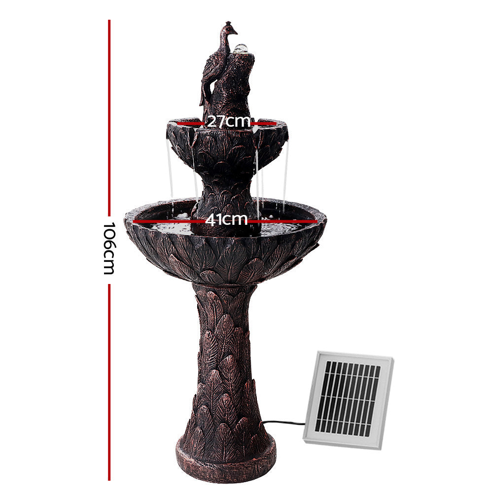 Gardeon 106cm Solar Water Feature