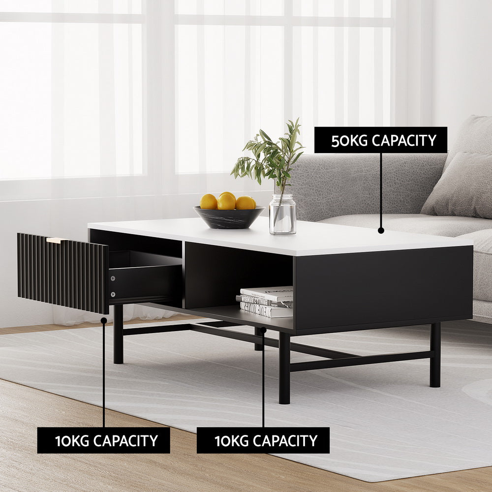 Romeo Fluted Coffee Table