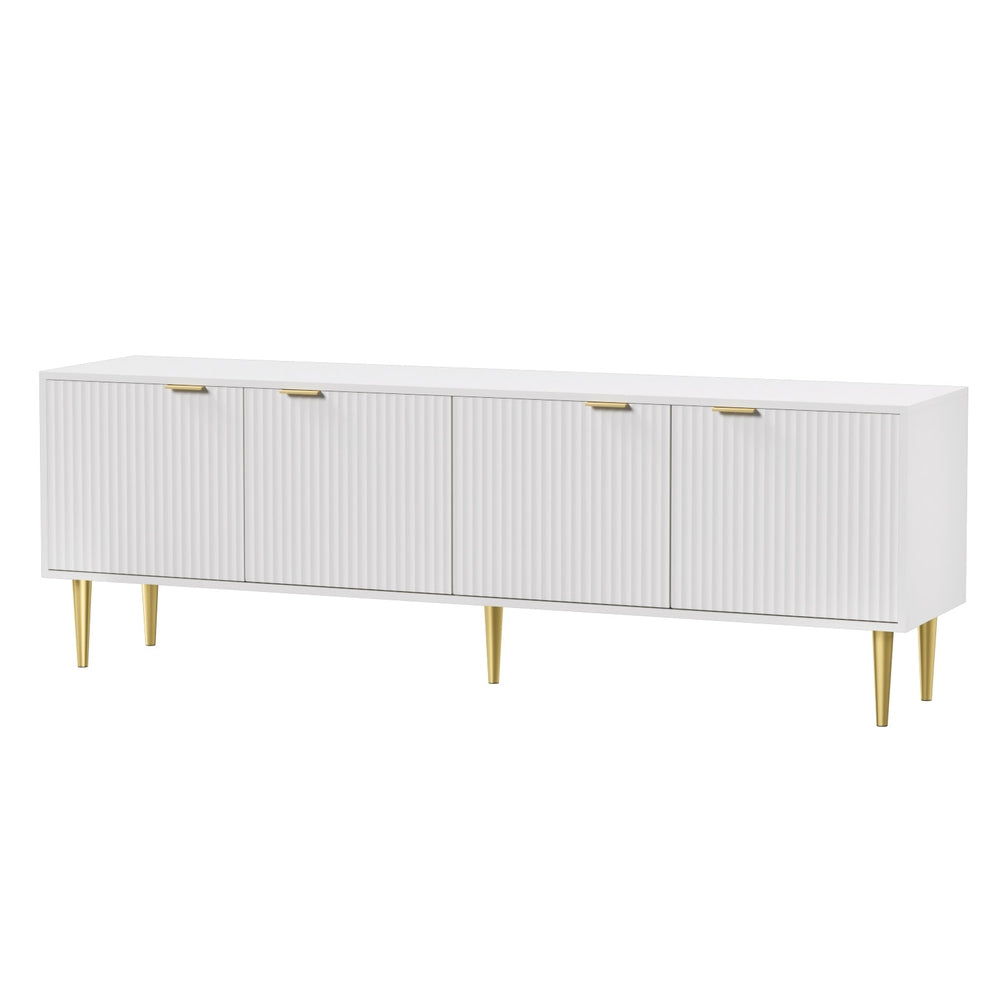 Riley 180cm White TV Cabinet