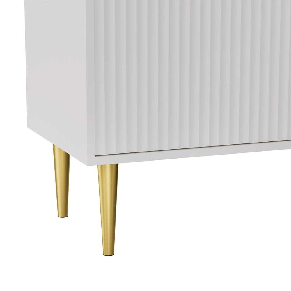 Riley 180cm White TV Cabinet