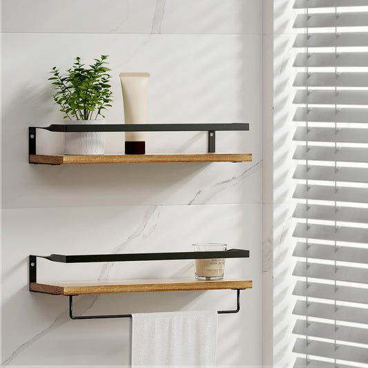 Melis Set of 2 Floating Wall Shelves