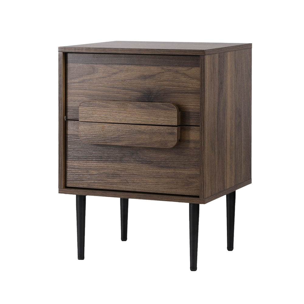 Walnut Bedside Table