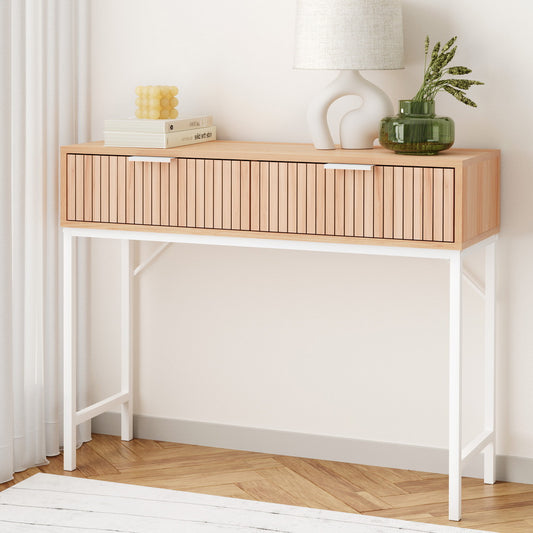 Lura Pine Console Table