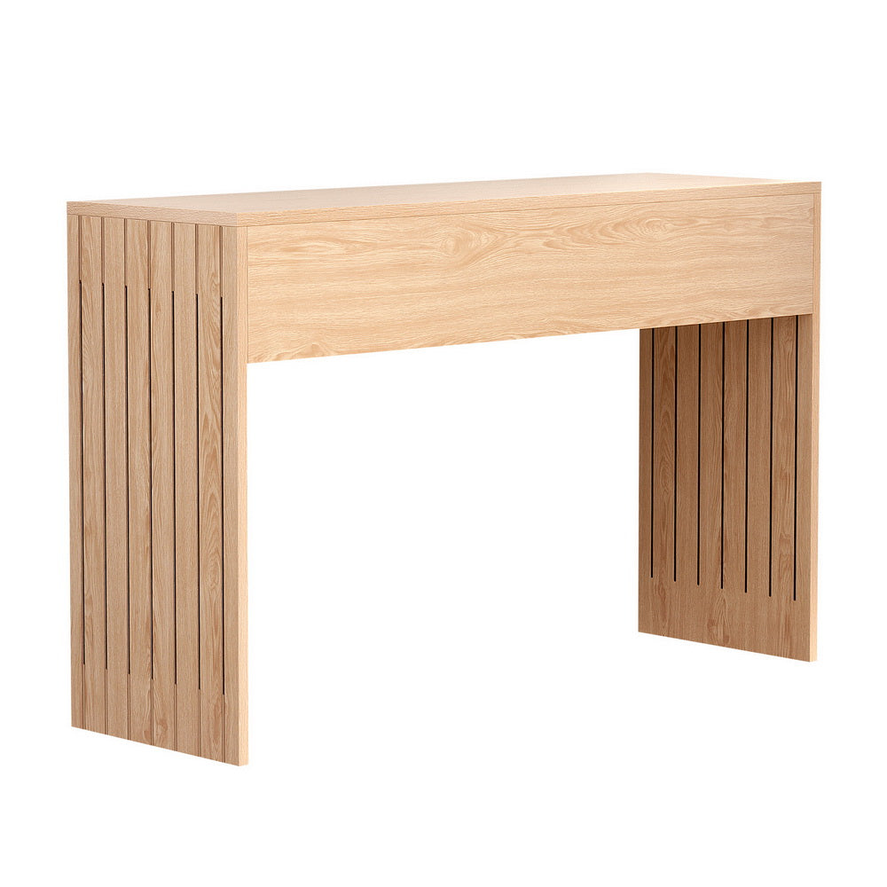 Fluted Pine Console Table