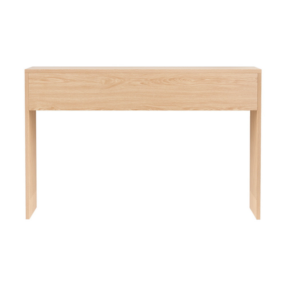 Fluted Pine Console Table
